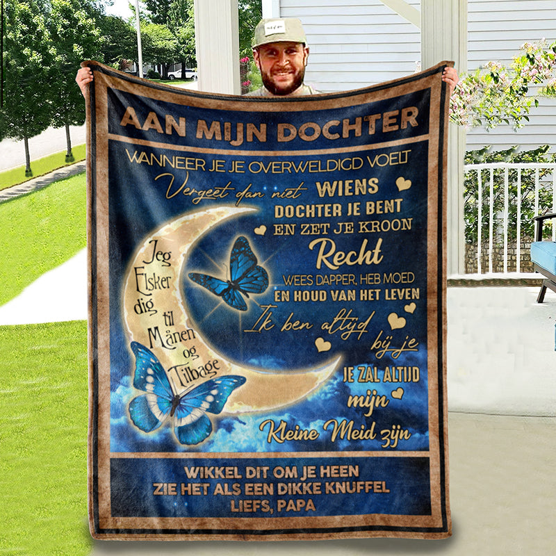 The Gezelling™ Deken Van Vader Op Dochter - 